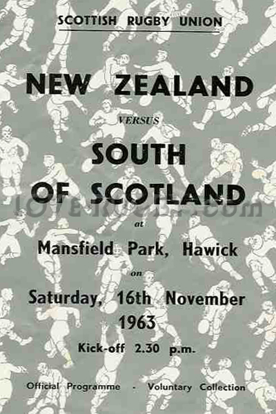 South of Scotland New Zealand 1963 memorabilia